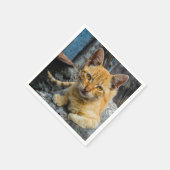 Serviette En Papier Golden Eyes (Coin)