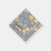 Serviette En Papier Golden Foliage Dreams Automne Nature Beauté (Coin)