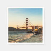 Serviette En Papier Golden Gate Bridge, San Francisco (Devant)