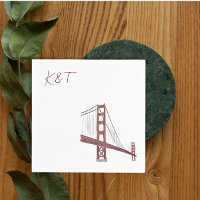 Golden Gate Bridge, San Francisco Mariage cocktail