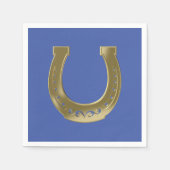 Serviette En Papier Golden horseshoe (Devant)
