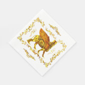Serviette En Papier Golden Lamassu (Coin)