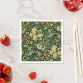 Serviette En Papier Golden Lily (En situation)