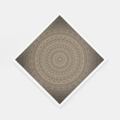 Serviette En Papier Golden Mandala (Coin)