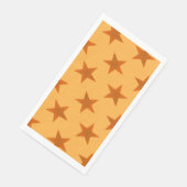 Serviette En Papier Golden Stars Motif 2 (Coin)