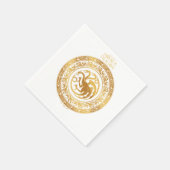 Serviette En Papier Golden Targaryen Crest (Coin)