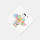 Serviette En Papier Goldendoodle Chien Anniversaire Papier de fête (Coin)