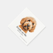 Serviette En Papier Goldendoodle Napkin (Coin)