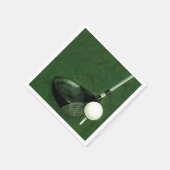 Serviette En Papier Golf (Coin)