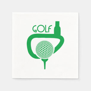 Serviette En Papier Golf