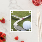 Serviette En Papier Golf (En situation)