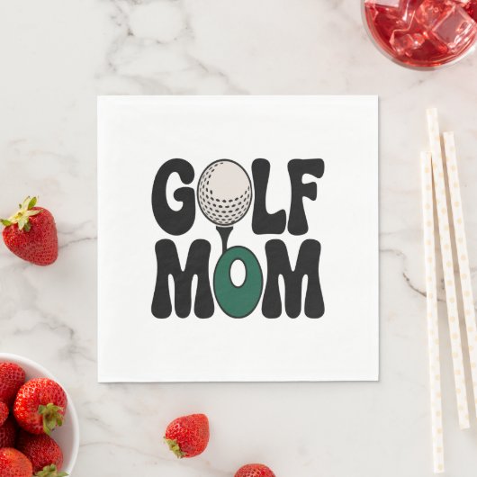 Serviette En Papier Golf (En situation)