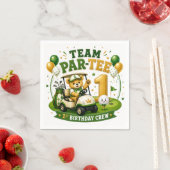 Serviette En Papier Golf 1er Anniversaire (En situation)