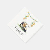 Serviette En Papier Golf 1er Anniversaire Faisons un Par-Tee (Coin)
