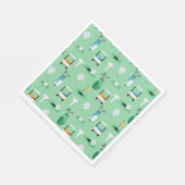 Serviette En Papier Golf Anniversaire des enfants Motif de golf (Coin)