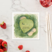 Serviette En Papier Golf Bachelor party golfer on course (En situation)