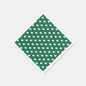 Serviette En Papier Golf Ball Tee Motif bleu vert Golfing Classic (Coin)