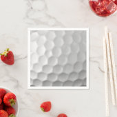 Serviette En Papier Golf Ball Texture (En situation)