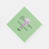 Serviette En Papier Golf de la Ligue des femmes (Coin)