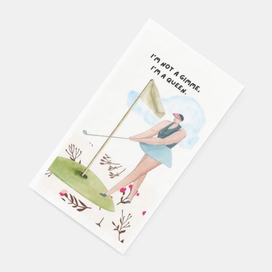 Serviette En Papier Golf drôle Dire pour Golfer (Coin)