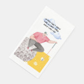 Serviette En Papier Golf drôle Dire pour Golfer (Coin)