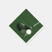 Serviette En Papier Golf Event Party (Coin)
