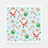 Serviette En Papier Golf Holiday Party (Devant)