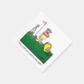 Serviette En Papier Golf Humour Cocktail Party Napkins (Coin)