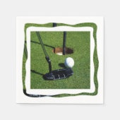 Serviette En Papier Golf Make That Par, (Devant)