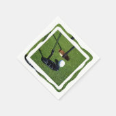 Serviette En Papier Golf Make That Par, (Coin)