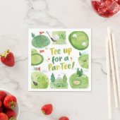Serviette En Papier Golf party amusant (En situation)