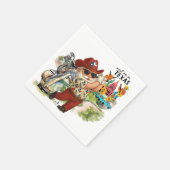 Serviette En Papier Golf Texas Golfing (Coin)