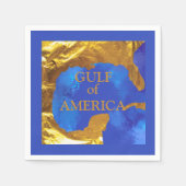 SERVIETTE EN PAPIER GOLFE D'AMÉRIQUE (Devant)