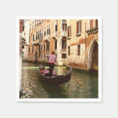 Serviette En Papier Gondolier (Devant)