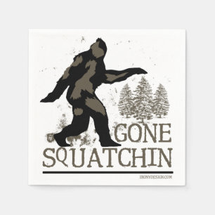 Serviette En Papier Gone Squatchin