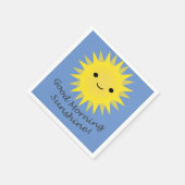Serviette En Papier Good morning Sunshine Cute Kawaii Sun (Coin)