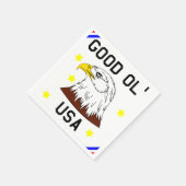 Serviette En Papier Good Ol'USA Cravate Bar (Coin)