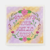 SERVIETTE EN PAPIER GOODBYE 20XX HELLO 20XX (Devant)