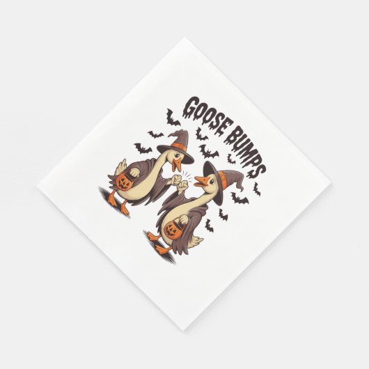 Serviette En Papier Goose Bumps Halloween Witch Automne (Coin)