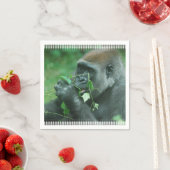 Serviette En Papier Gorilla (En situation)