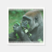 Serviette En Papier Gorilla (Devant)