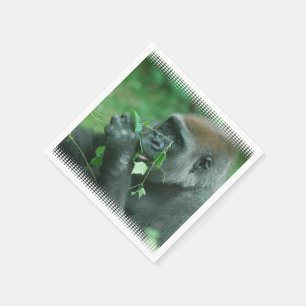 Serviette En Papier Gorilla