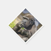 Serviette En Papier Gorilla Youngster (Coin)