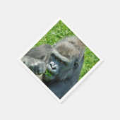 SERVIETTE EN PAPIER GORILLAS (Coin)