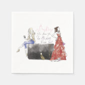 Serviette En Papier Gossip Girl - Vous Savez Que Vous M'Aimez (Devant)