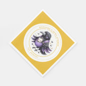 Serviette En Papier Goth Baby Girl Douche Bat Vampire Partyware (Coin)