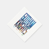 Serviette En Papier Gotham Knights City Letters (Coin)