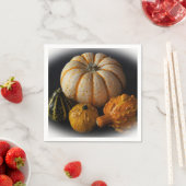 Serviette En Papier Gourds & Citrouille Vignette (En situation)
