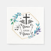 Serviette En Papier Grace sur grâce (Devant)