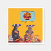 Serviette En Papier Gracie & Pedro Watch Party (Devant)